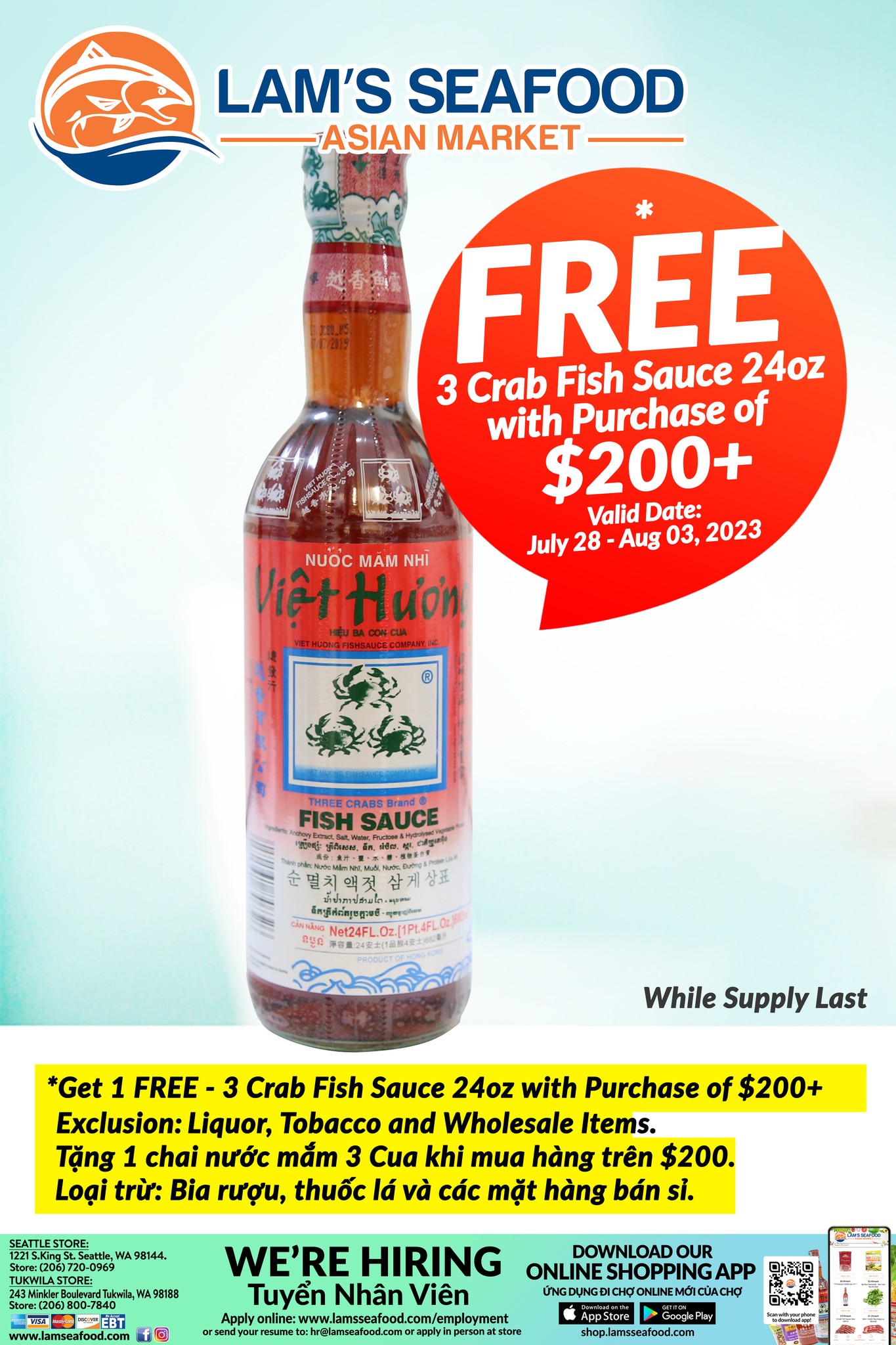Lam'S Seafood Weekly Ad - r8xtax3
