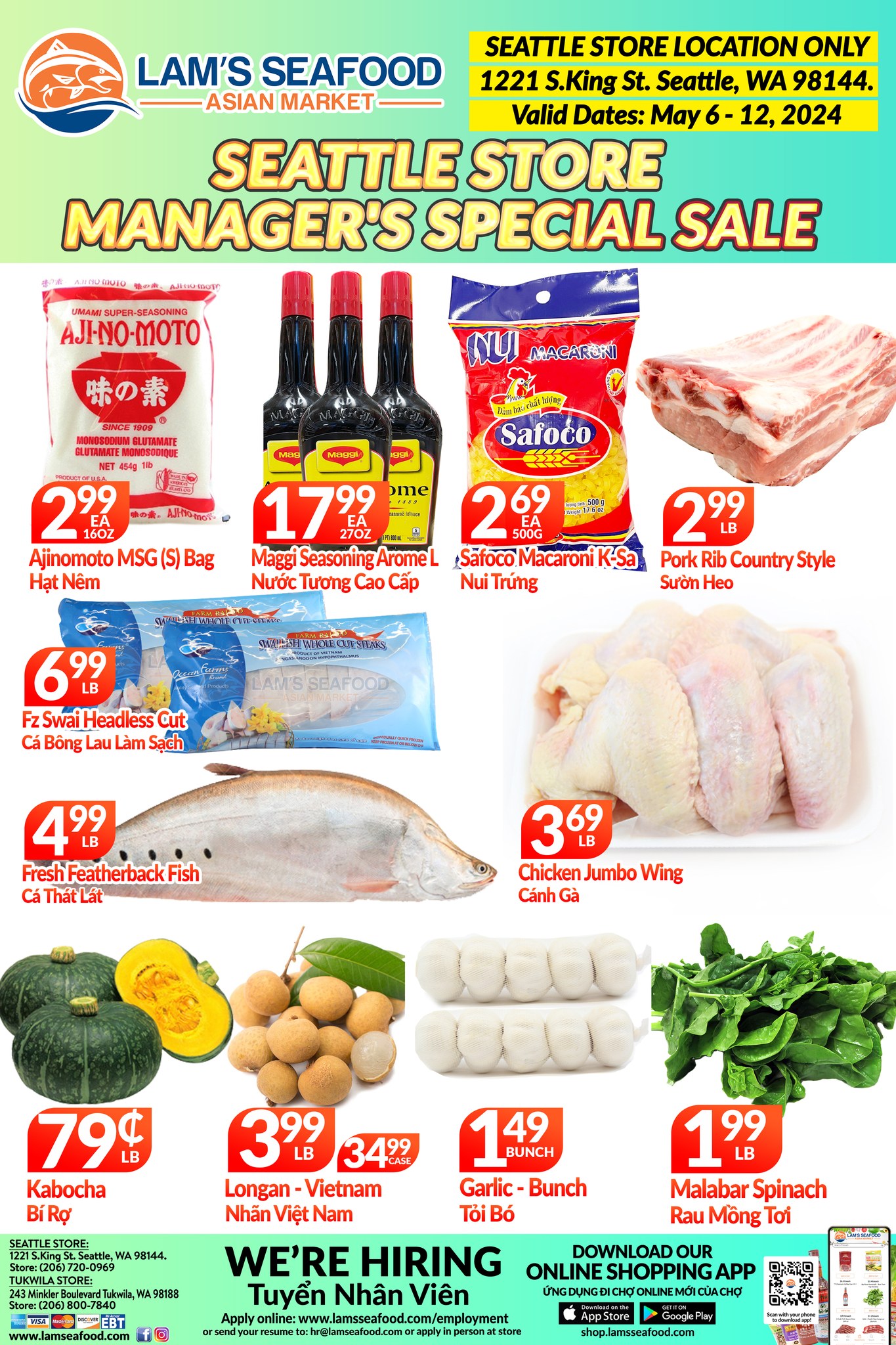 Lam'S Seafood Weekly Ad - w1ft26t