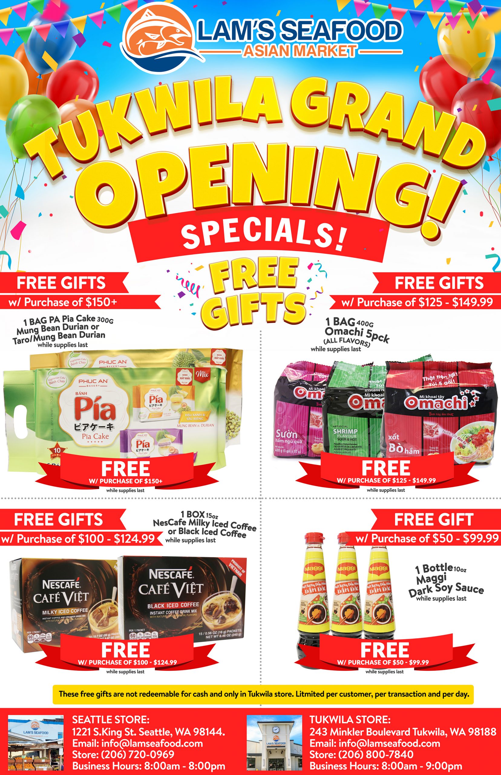 Lam'S Seafood Weekly Ad - 5vv2bz2