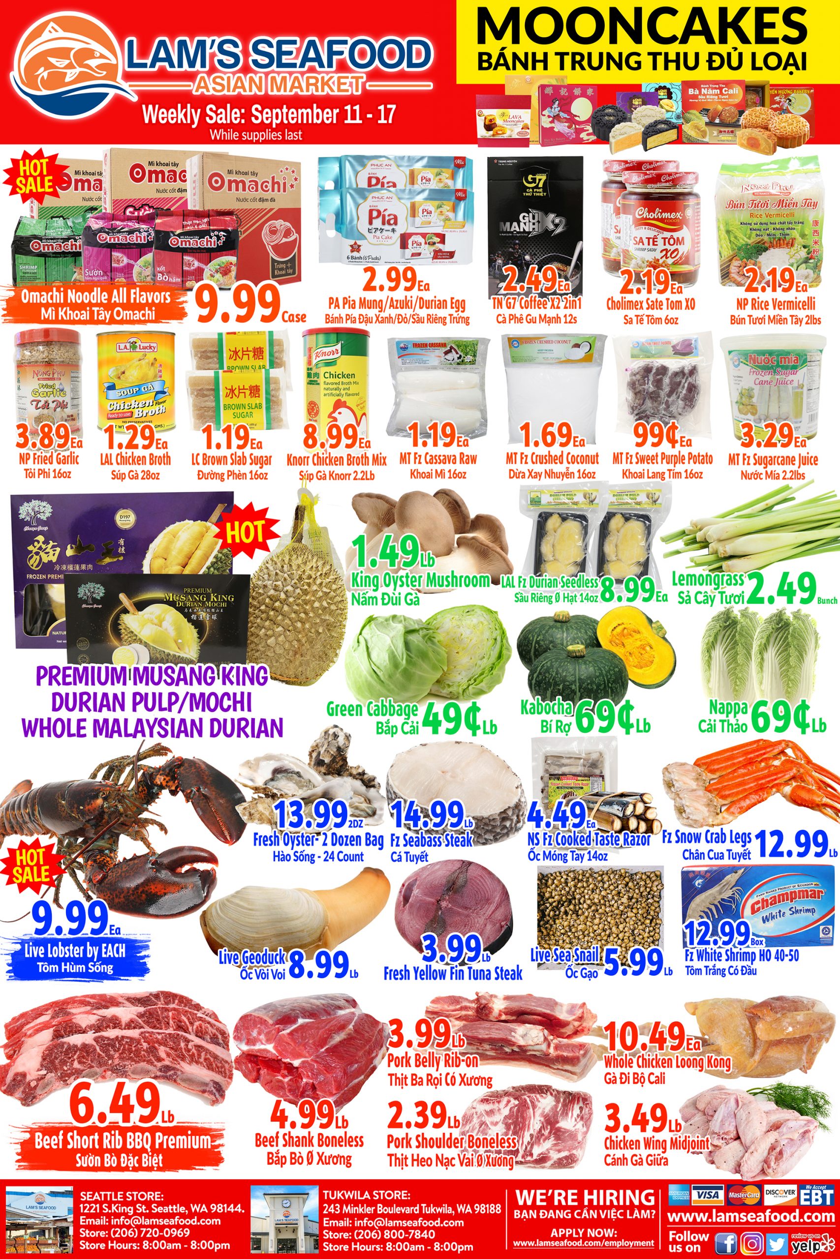 Lam'S Seafood Weekly Ad - ptozie2